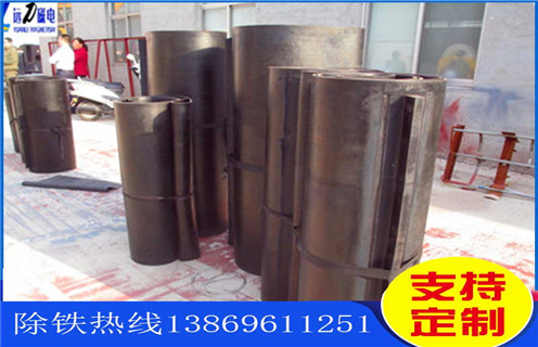 皮帶式除鐵器，天津皮帶式除鐵器_浙江除鐵器皮帶損壞原因不卸料怎么回事，如何清理及接線 